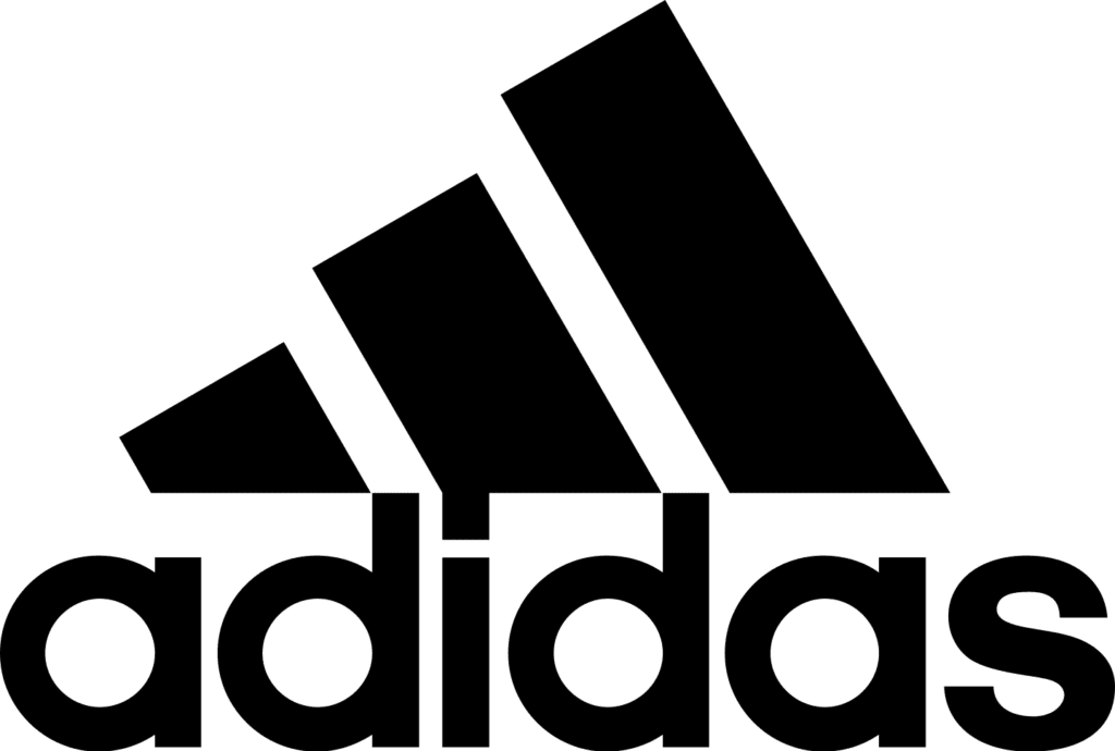 Ayakkabı markalarından Adidas'ın logosu.