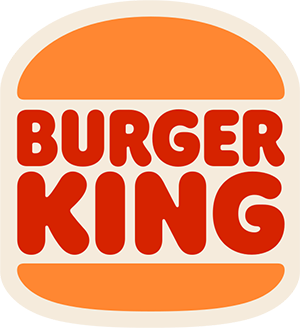 Fastfood markalarından Burger King'in logosu.