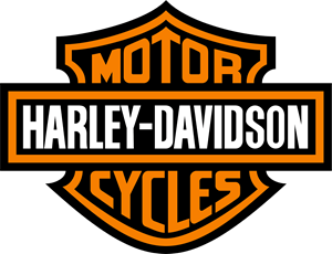 Giyim markalarından Harley Davidson'un logosu.