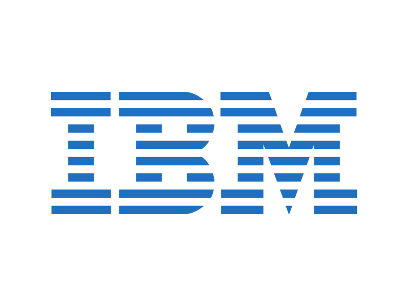 Bilişim markalarından IBM'nin logosu.