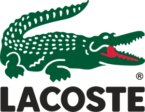 Giyim markalarından Lacoste'un logosu.