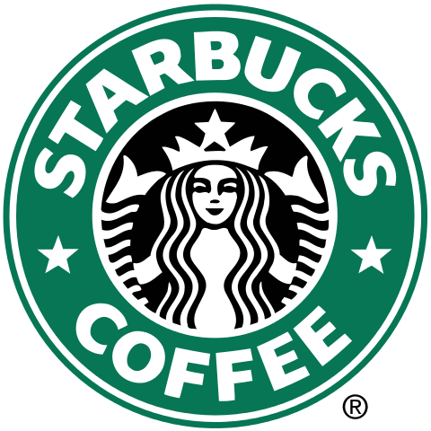 Kahve ve cafe markalarından Starbucks'un logosu.